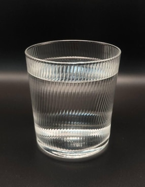 Set vasos Borgonovo Some Lines de vidrio con 6 piezas