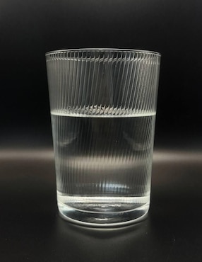Set vasos Borgonovo Some Lines de vidrio con 6 piezas