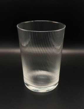 Set vasos Borgonovo Some Lines de vidrio con 6 piezas