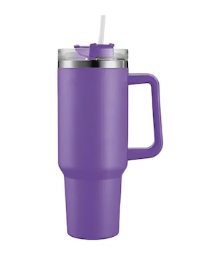 Termo Xtellar de acero inoxidable con tapa push pull 1.1 L