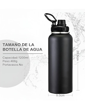 Termo Xtellar de acero inoxidable con tapa rosca 1.2L