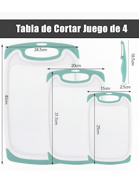Set tabla para picar Xtellar