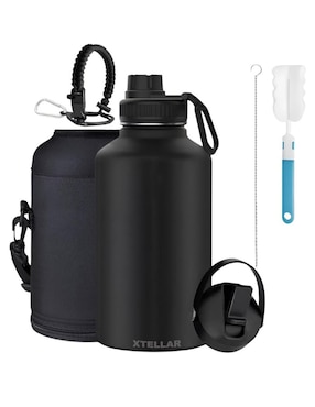 Termo Xtellar de acero inoxidable xtllar123 con tapa de rosca 1.9 L