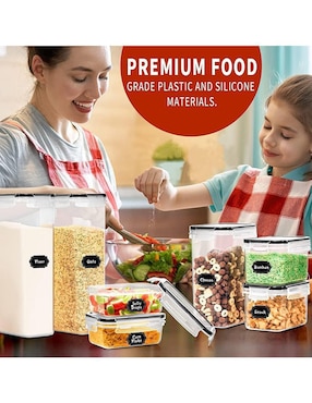 Set contenedores Easyware de plástico 42 piezas