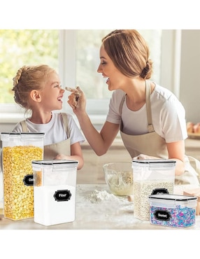 Set contenedores Easyware de plástico 42 piezas