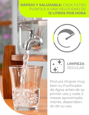 Filtro purificador de agua Minato NWPD01-PD12-MKP