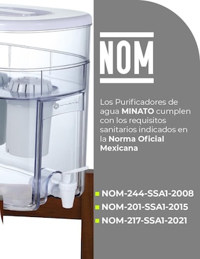 Filtro purificador de agua Minato NWPF12-PD12-MKP