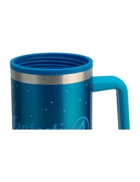 Termo doble pared Fun Kids de acero inoxidable Marvel con tapa rosca 1.2 L