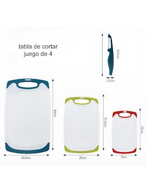 Set tabla para picar Xtellar