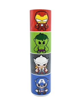 Set de tazas clásicas Güish Avengers 4 piezas
