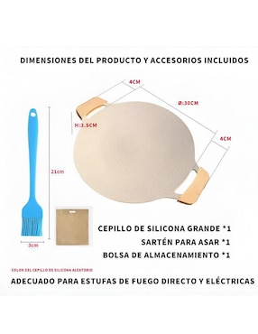 Sartén Xtellar de aluminio