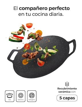 Comal Queen Sense aluminio anodizado