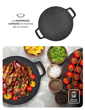 Comal Queen Sense aluminio anodizado