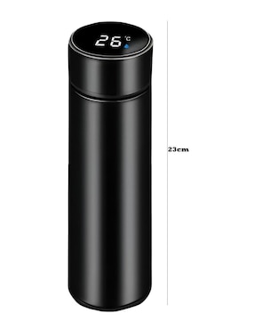 Termo Xtellar de acero inoxidable con tapa rosca 500 ml