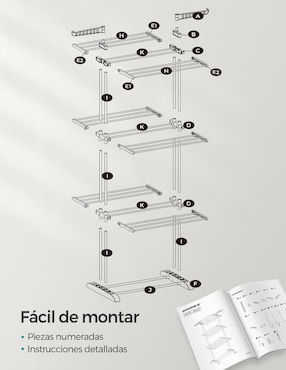 Tendedero plegable Songmics Home