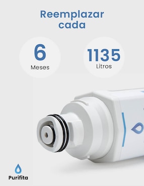 Filtro purificador de agua Purifita F1