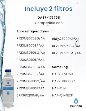 Filtro purificador de agua Purifita F1