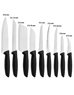 Set de cuchillos Xtellar 9 piezas