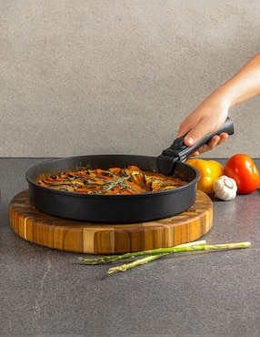 Batería de cocina Vasconia Cooking Totem de aluminio antiadherente cerámica 10 piezas