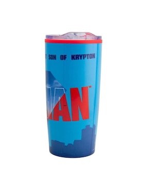 Termo doble pared Fun Kids de acero inoxidable DC Comics  con tapa a presión 500 ml