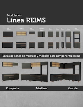 Alacena armable Madesa reims MDP