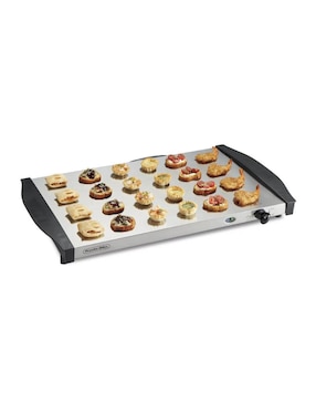 Chafer Bufetera de acero inoxidable Proctor Silex 3 compartimentos