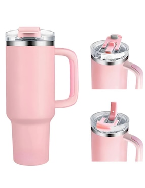 Termo Xtellar de acero inoxidable con tapa Push Pull