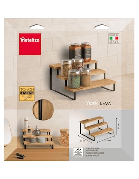 Especiero estante Metaltex