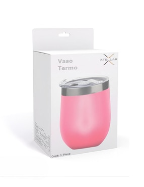 Termo Xtellar de acero inoxidable con tapa disc top 350 ml