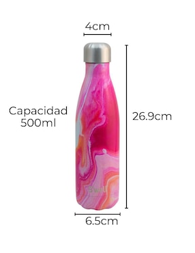 Termo S'well de"acero inoxidable Original S'well con tapa rosca 500 ml