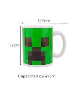 Taza clásica Fun Kids Minecraft Mojang