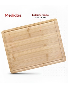 Tabla para picar Xtellar de madera