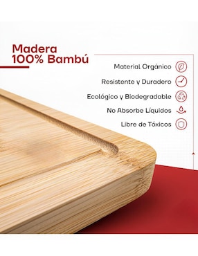 Tabla para picar Xtellar de madera