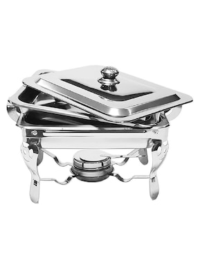 Chafer bufetera de acero inoxidable RD Royal Cook 1 compartimento