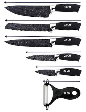 Set de cuchillos Cm-Top 6 piezas