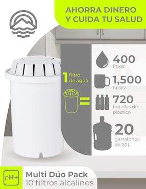 Repuesto filtro agua Minato carbón activado granular 5NWPD11