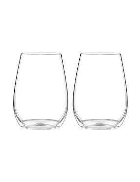 Set de vasos para vino Riedel O de cristal 2 piezas