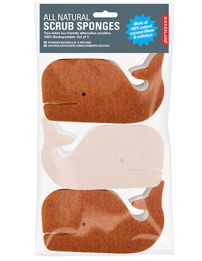 Esponja para cocina Kikkerland 3 piezas