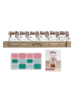 Set de frascos Kilner de vidrio