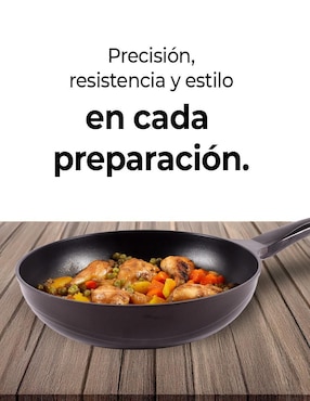 Sartén Queen Sense Premium de aluminio anodizado