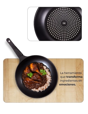 Sartén Queen Sense Premium de aluminio anodizado