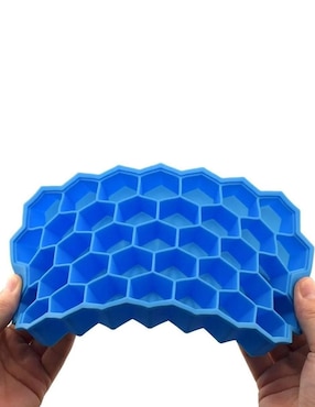 Molde para hielos Ventdepot Siliblockblue