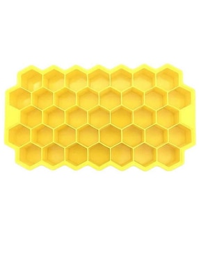 Molde para hielos Ventdepot Siliblockyellow