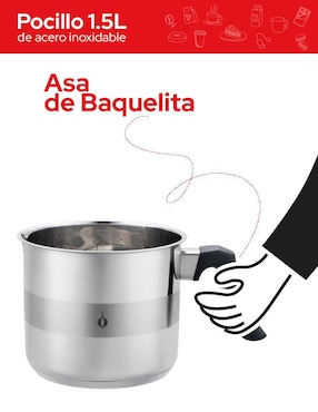 Pocillo de acero inoxidable Cookit