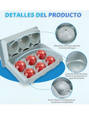 Molde para hielos Xtellar XTLLAR5381