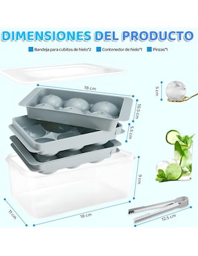 Molde para hielos Xtellar XTLLAR5381