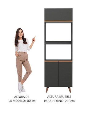Alacena armable Madesa Reims MDP