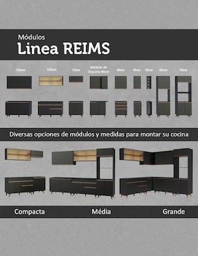Alacena armable Madesa Reims MDP