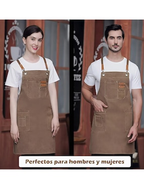 Delantal completo Xtellar de lona