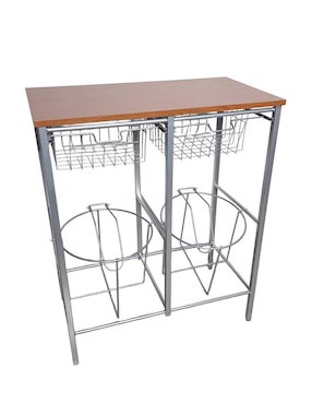 Porta garrafón Promemex mod 104 de acero inoxidable